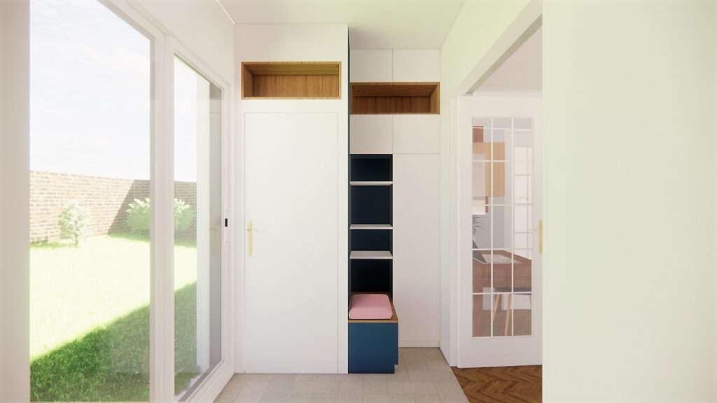 Entrée agencement face