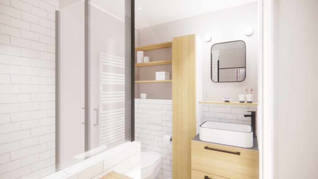 SDE Ados persp lavabo WC